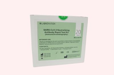 China Covid-19 Neutralizing Antibody Rapid Test Kit NAbs Collect Lateral Flow Test Kits for sale