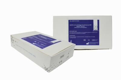 China Antigen And Influenza A/B Comprehensive Rapid Test Kit 90% Sensitivity Rapid Test Kit for sale