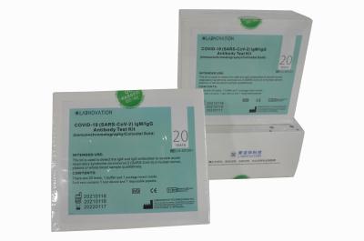 China Rapid Antibody Test Kit 20 Tests CoV-19 IgG/IgM Antibody Fast Detection Kit High Accuracy for sale