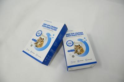 China ODM All People Saliva Self Test Kit SARS-CoV-2 RTK Antigen Home Test Kit for sale