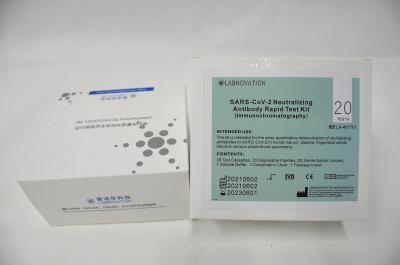 Китай Набор обнаружения антитела обезвреживания 20 тестов для профессиональной пользы продается