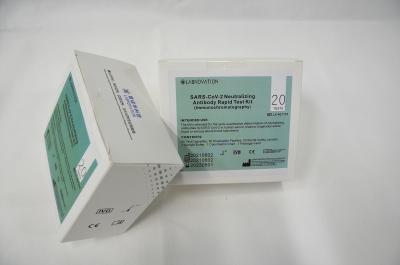 China La exactitud del 95% agarra la prueba de neutralización Kit Immunochromatography del anticuerpo en venta