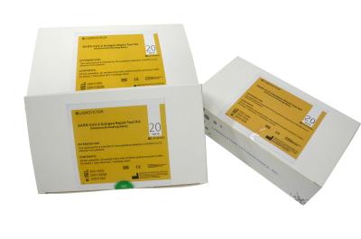 China Diagostic Use SARS-CoV-2 Antigen Rapid Test Kit High Accuracy For Home for sale