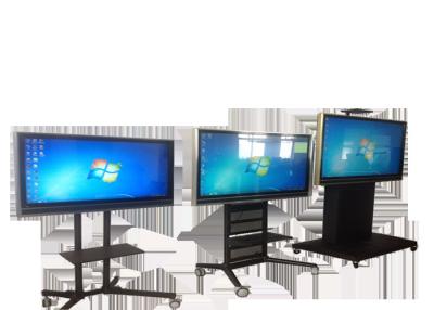 China Educación interactiva elegante Whiteboard de la exhibición del monitor de la pantalla táctil de Digitaces Lcd en las ruedas en venta