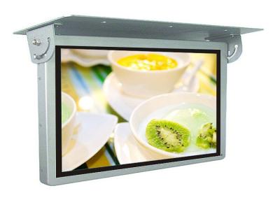 China Wall Mounted Bus Digital Signage 18.5 Inch Lcd Car Taxi Advertising Tempred Glass for sale