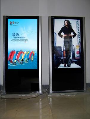 China Classic Floor Standing 65 inch Stand Alone Digital Signage Display Support SD for sale