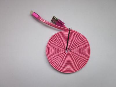 China Micro 5pin noodle flat USB,charge and sync for sale
