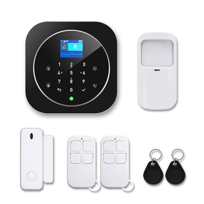China Household 850MHz  GSM 220VAC WiFi Security Alarm System for sale