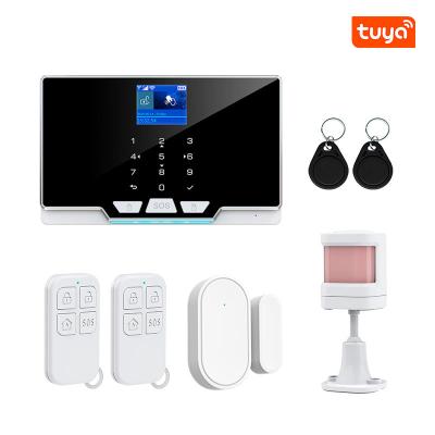 China Home Securitry APP Remote Control WiFi Alarm System Kits for sale