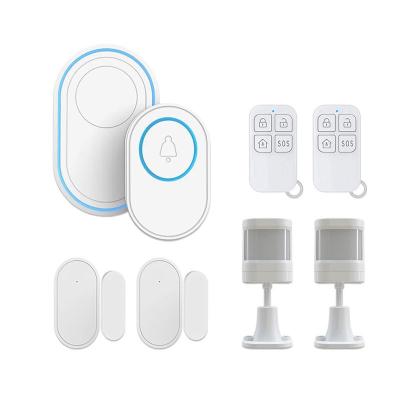China Ring Bell 100dB Tuya WiFi Security Alarm System for sale