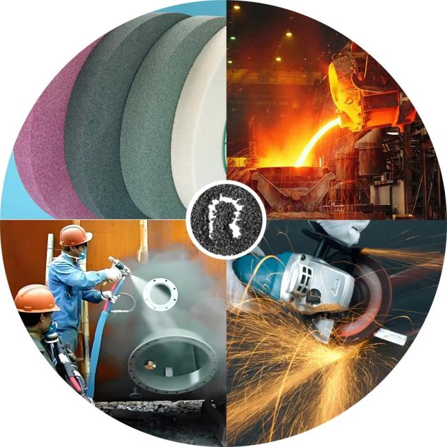 Temp Element Chart 14#-1200# White Fused Alumina Al2O3 Abrasive Material for Grinding and ...