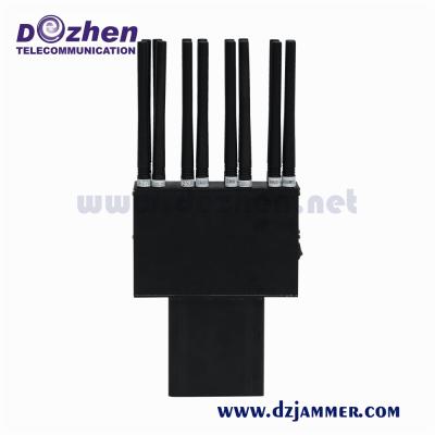 China Omni-antena de las bandas del PDA 18 ajustable toda la señal inalámbrica Jamme de la frecuencia ultraelevada Lojack del VHF del G/M CDMA 3G 4G 5g WiFi GPS del teléfono celular en venta