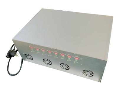 China 8 Frequencies High Power Signal Jammer Range 50 - 200 Meters 20kg Weight for sale
