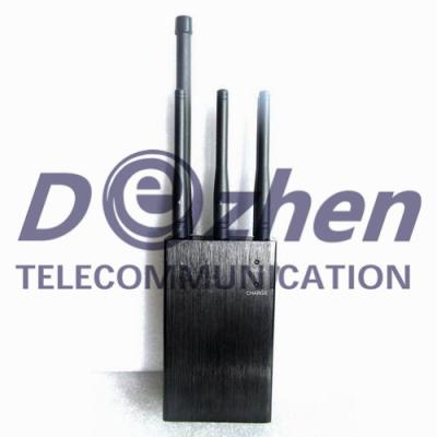 China 3G 4G Cell Phone And Wifi Jammer ,  LoJack Mobile Phone Blocker Jammer 50-60Hz for sale