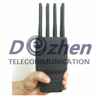 China Handheld 8 Bands All CellPhone and WIFI GPS Signal Jammer with Nylon Case for sale