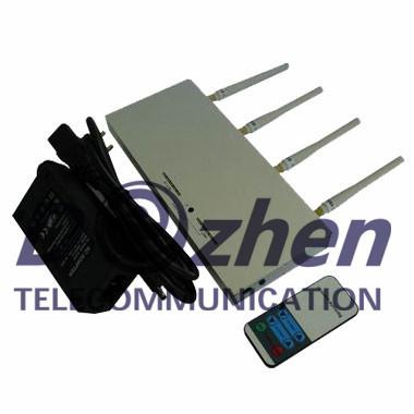 China Mobile Phone Jammer - 10m to 30m Shielding Radius - with Remote Controller for sale