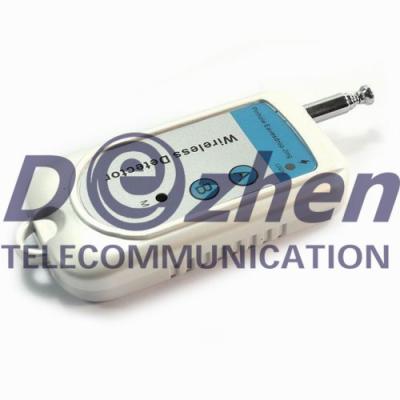 China Detector inalámbrico de la señal del espía anti elegante blanco audible/alarma del LED 1-2 años de vida de batería en venta