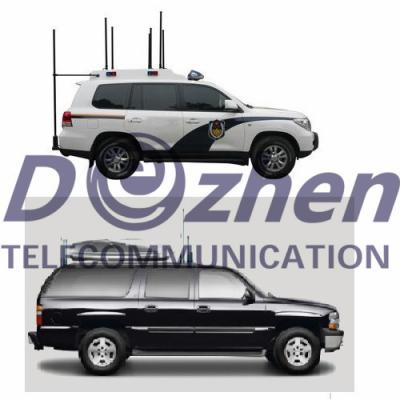 China 433-2500MHz 8 une o construtor do sinal do veículo 185W/jammer de alta potência do telefone celular à venda