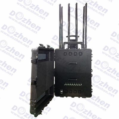 China Multi-Bands Cell Phone Signal jammer+ Remote Control (3G, 4G,5G,GSM, CDMA, DCS) for sale