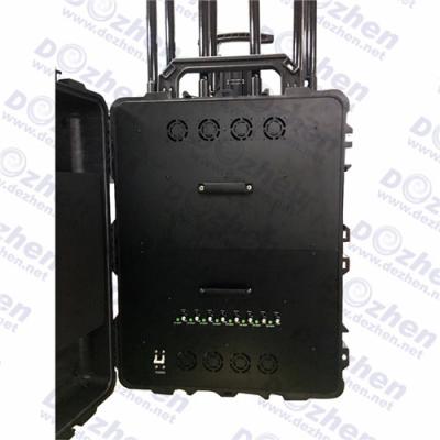 China Efficient Range Radius Up To 200 Meters Long Lifetime Portable Signal Jammer cell phone signal scrambler for sale