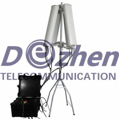 China 8 Bands 2000-4000M omni antenna Pelican 1620 Tripod Prison Jammer for sale