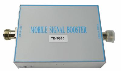 China repetidor alto TE-3G60 do impulsionador do sinal do telefone de 3G células do ganho 60dB com fonte de alimentação à venda