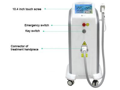 China FDA Approved Diode Laser Hair Removal Machine For Male 40KG 1064nm for sale