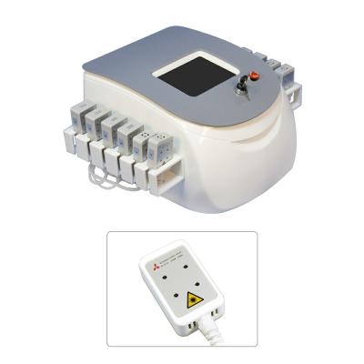 China Skin Tightening Lipo Laser Slimming Machine For Beauty 12Pcs Pads 650nm 980nm for sale