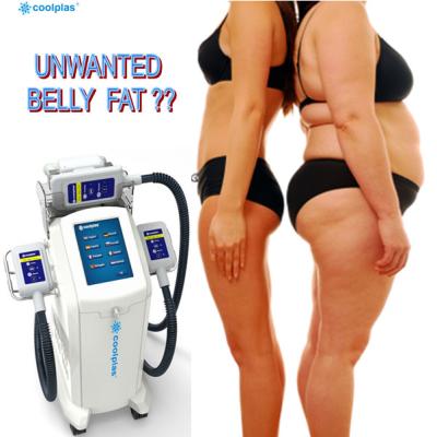 China White Blue 360 Cryolipolysis Machine Fat Freezing Weight Loss With 3 Handles for sale