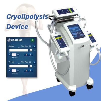 China No knives Cryo Fat Freeze Machine Built in water Coolsculpting Cryolipolysis Machine for sale