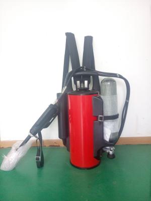 China Reliable Backpack Water Mist Fire Extinguisher Advanced Aerodynamics Technology for sale