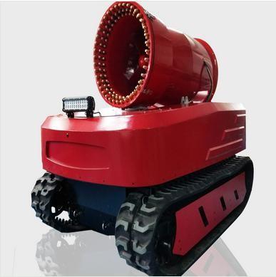 China Protective Fire Fighting Equipment Remote Control Fire Smoke Detection Robot for sale