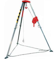 China Earthquake Confined Space Rescue Tripod , High Strength Confined Space Entry Tripod for sale
