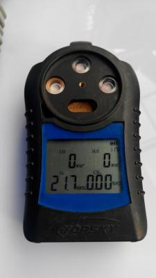China Detector de gás portátil do CH4/H2S visual/alarmes audíveis de pouco peso à venda