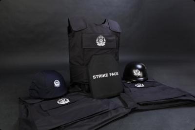 중국 탄알 증거 연약한 수준 3 방탄복, 경량 전술상 방탄복 파랑 색깔 판매용