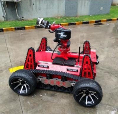 China Fire fighting robot  applied DC motor with large capacity battery type, modular distributed control design for sale