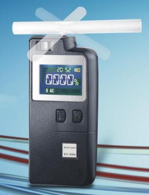 China Uma comunicação rápida plástica do modelo Ky-8000 Bluetooth do analisador do álcool da respiração dos testes à venda
