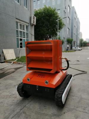 China Alto funcionamiento del establo del robot del reconocimiento del equipo de la lucha contra el fuego de la espuma de la prevención en venta