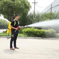 China Electric Backpack Type Fire Extinguishing Device Fine Water Mist No Pressure Vessel for sale