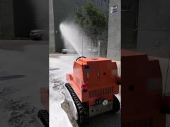 RXR-Q100D fire-fighting intelligent water mist fire extinguishing robot