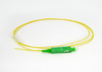 China CATV LAN MAN Fiber Optic Pigtail Connector LC ST MU MPO , 50/125um 62.5/125um for sale