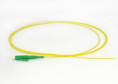 China Multi Mode ST Fiber Optic Pigtail UPC APC Corning Fiber With Yellow Color for sale