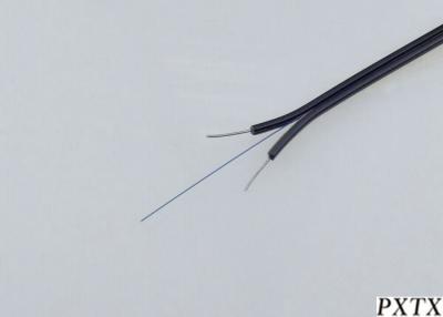China GJXH optical fiber drop cable bow type 1/2/4 core g657a indoor fiber optic cable for sale