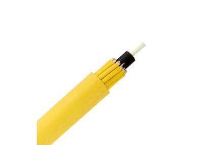 China Raiser Rated Tight Buffered Break Out Indoor Fiber Optic Cable SM / MM , Yellow for sale
