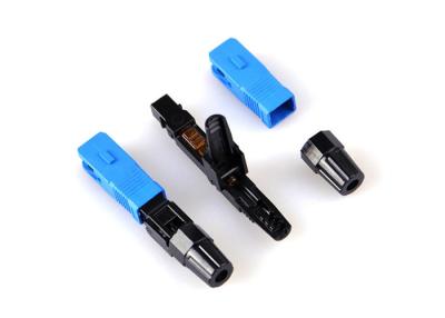 China SC / UPC Fiber Optic Fast Connector for FTTH Projects Field Termination for sale
