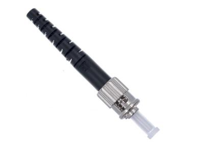 China ST SINGLEMODE / MULTIMODE Fiber Optic Connector WITH 0.9 / 2.0 / 3.0MM BOOTS for sale