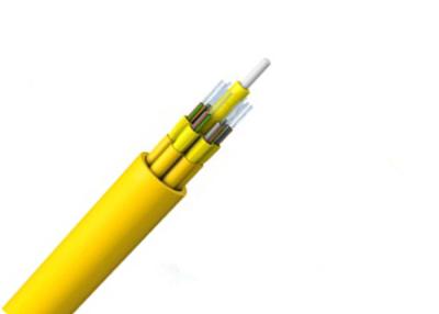 China 48 Core LSZH Jacket Multipurpose Singlemode Yellow Jacket Fiber Optic Distribution Cable with 2.0mm / 3.0mm Branch for sale