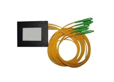 China Singlemode Abs Box Triple Window 1310 / 1490nm / 1550nm Fbt Splitter 1:99 With 2.0mm, 3.0mm Cable for sale
