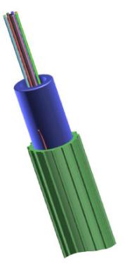 China Mini uni-tube blown cable à venda