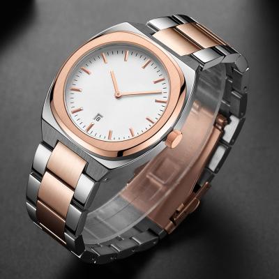 China 3Bar Waterproof Stainless Steel Back Base Metal Bezel Japan Movt Watch for sale